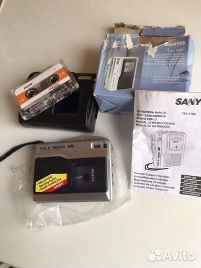 Магнитофон Sanyo TRC-870C (новый)