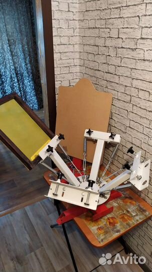 Станок для шелкографии 4х1