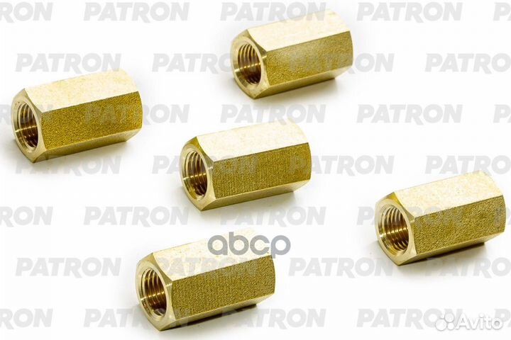 Переходник тормозных трубок M10X1.0-M10X1.0 уни