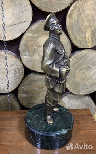 Статуэтка Улядник. Жандарм. Бронза