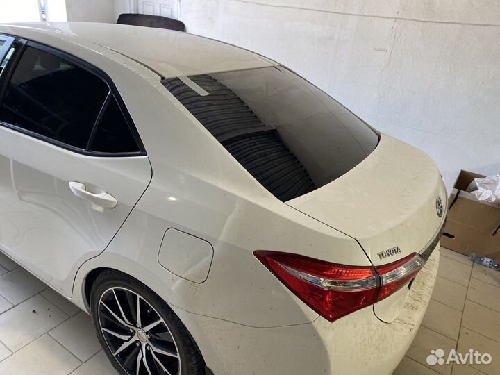 Черные стекла corolla140-170-210