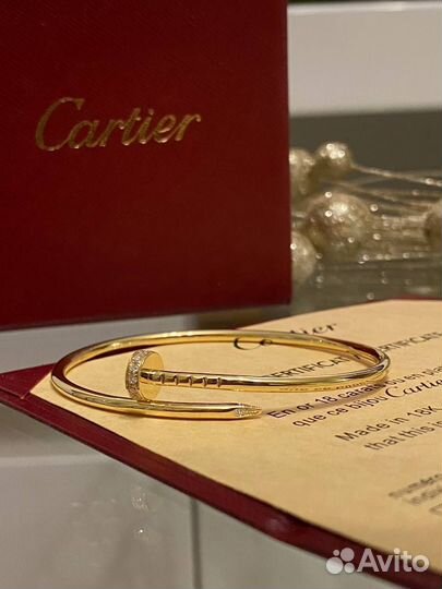 Браслет cartier гвоздь