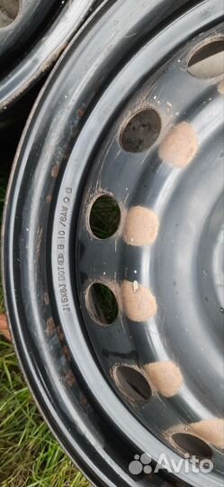 Железные диски r15 5/100