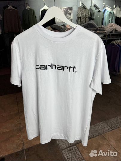 Футболка Carhartt (Белая и черная)