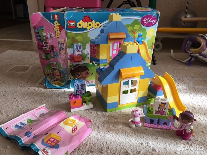 Lego duplo доктор плюшева