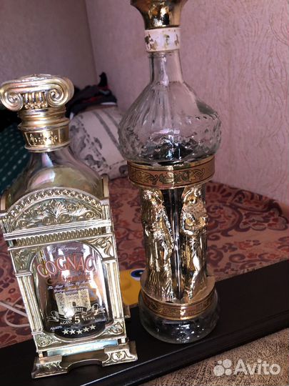 Бутылка из под армянского коньяка