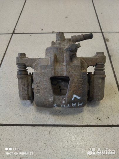 Суппорт тормозной передний левый Daewoo Matiz