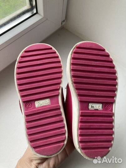 Ботинки для девочки 23