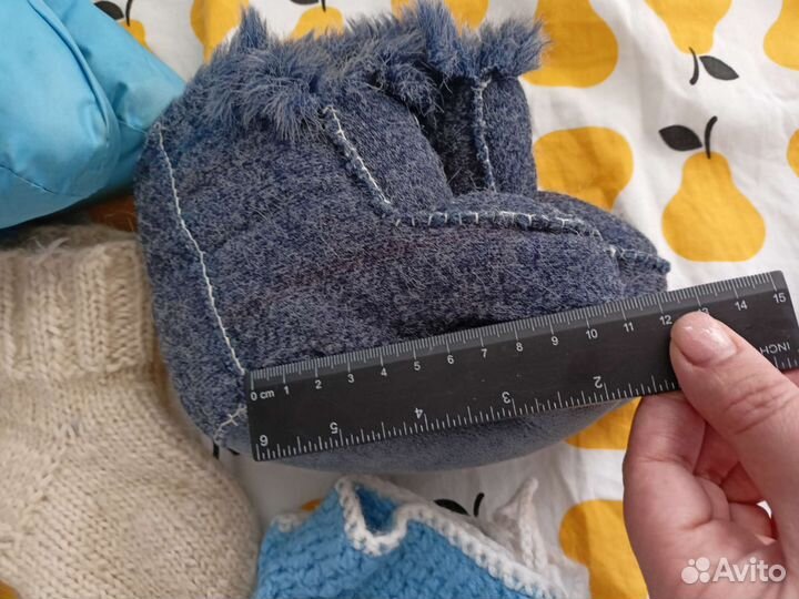 Вязанные носки