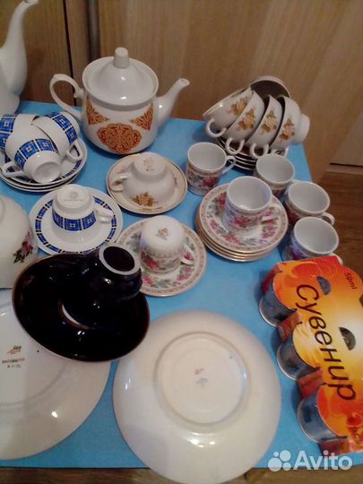 Чашки блюдца