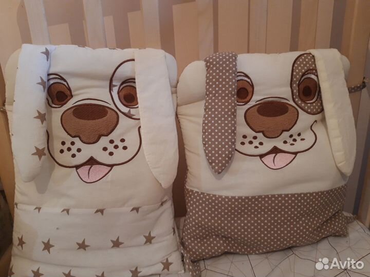 Кроватка и бортики