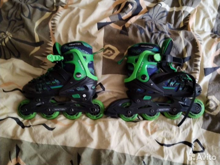 Коньки ролики, раздвижные 32-35