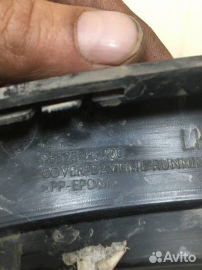 Накладка птф левая Kia Rio