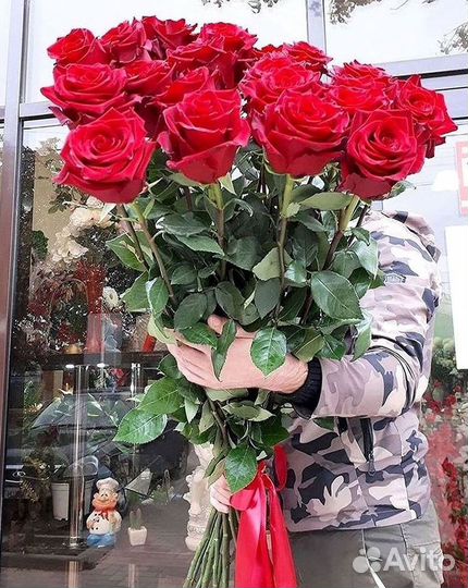 Высокие розы Гигантские розы Доставка цветов