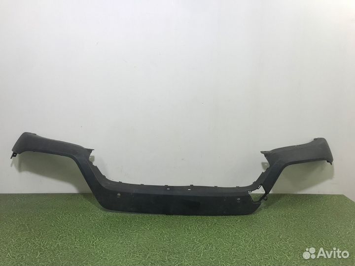 Юбка (накладка) бампера перед. BMW X3