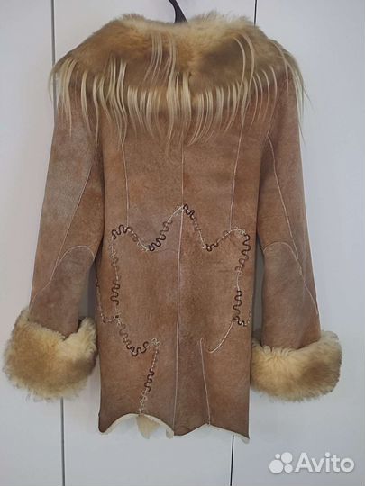 Дубленка натуральная 44-46,на перешив