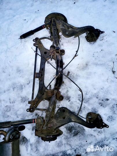 Подвеска задняя всборе Juke F15 Turbo 1.6AT 4WD