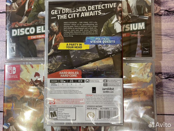 Disco elysium nintendo switch