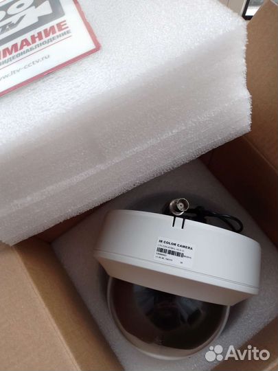 Камера видеонаблюдения купольная