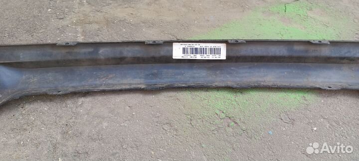 Накладка юбка заднего бампера bmw 7 f01