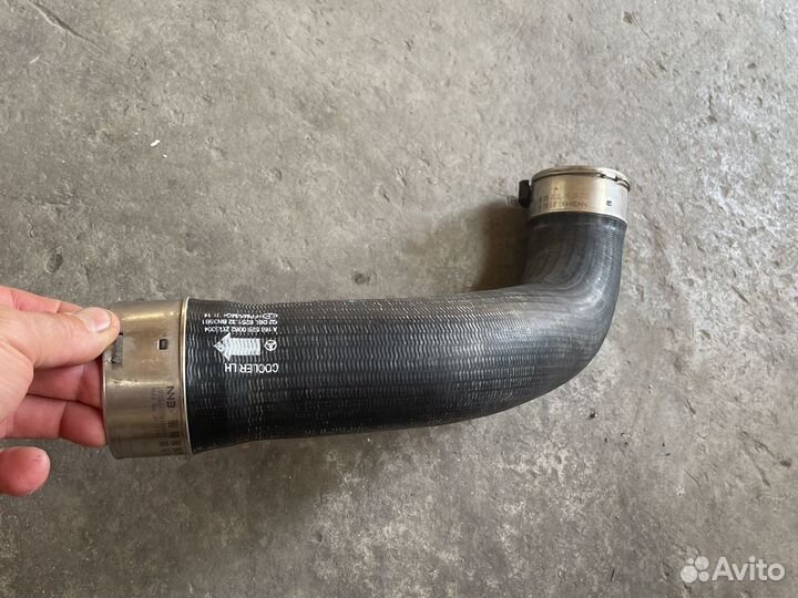 Патрубок интеркулера мерседес a166 mercedes w292