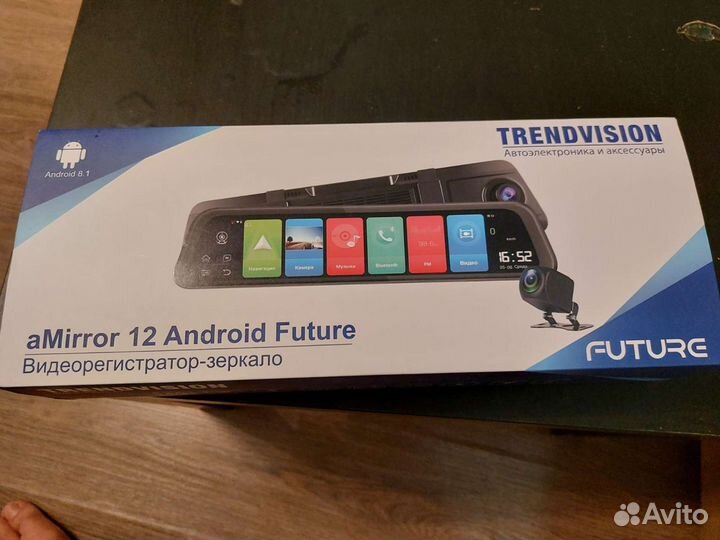 Видеорегистратор, навигатор 4G aMirror 12 Android