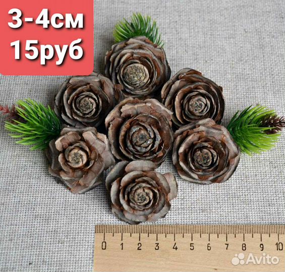 Шишки кедра гималайского(розочки).Сбор 2023