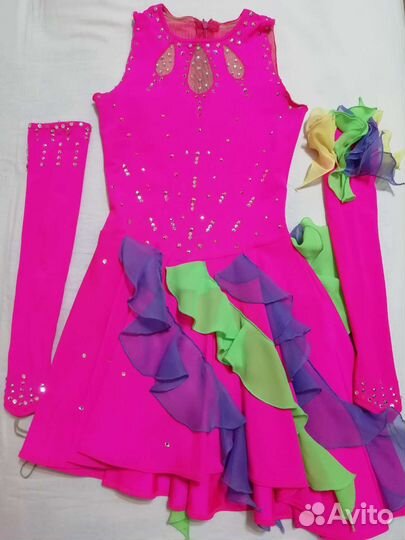 Платье для фигурного катания 128-134