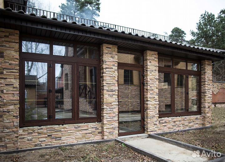 Пвх окна и двери Rehau Grunder Vektor