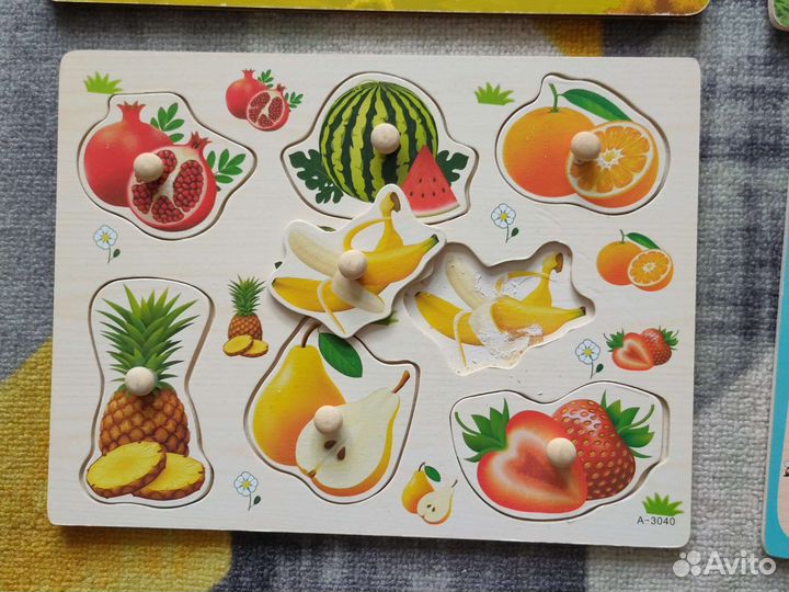 Рамки вкладыши пакетом Монтессори