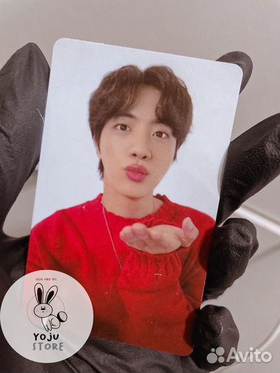 Карточки от официального японского фанклуба BTS