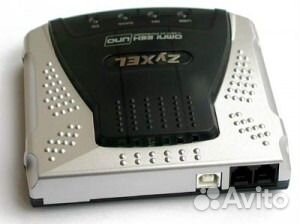 Модем zyxel Omni 56K UNO