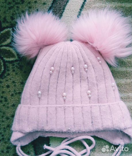 Шапка зимняя для девочки