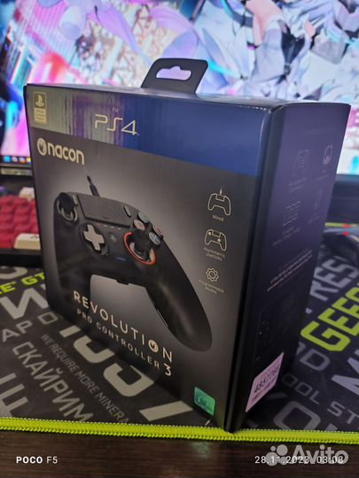 Геймпад nacon revolution pro controller 3 новый