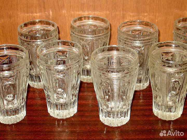 Советское стекло, хрусталь СССР- Декор, Посуда № 2