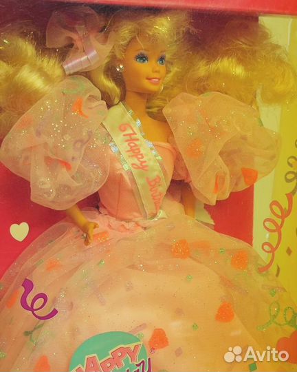 Happy Birthday Barbie Blonde 1990