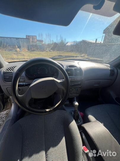 Hyundai Accent 1.5 МТ, 2007, 160 000 км