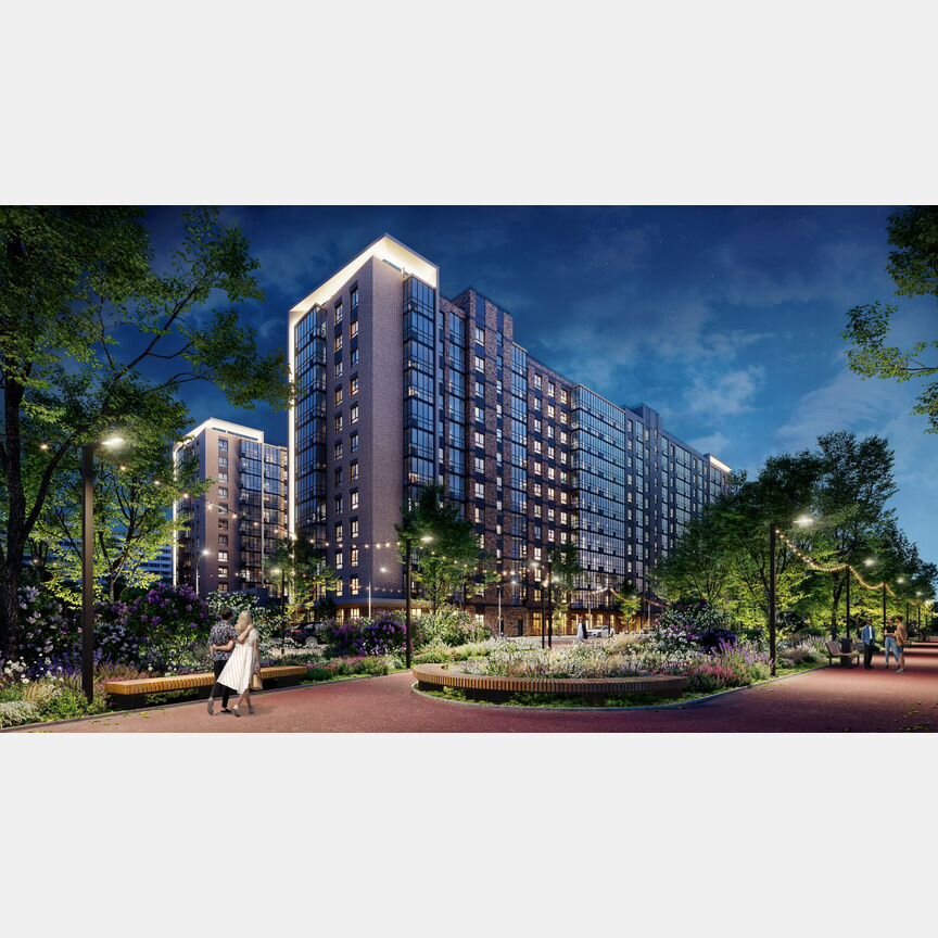 1-к. квартира, 38,8 м², 10/12 эт.