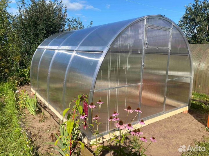 Теплицы в наличии (каркас + поликарбонат)