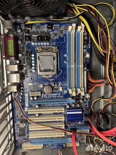 Материнская плата 1156 процессора x3460