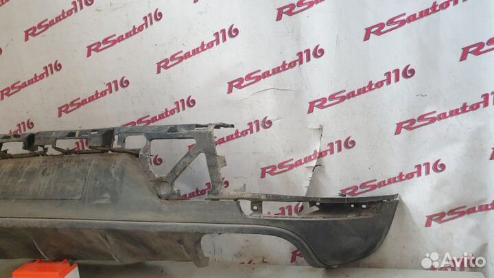 Юбка бампера задняя Porsche Macan