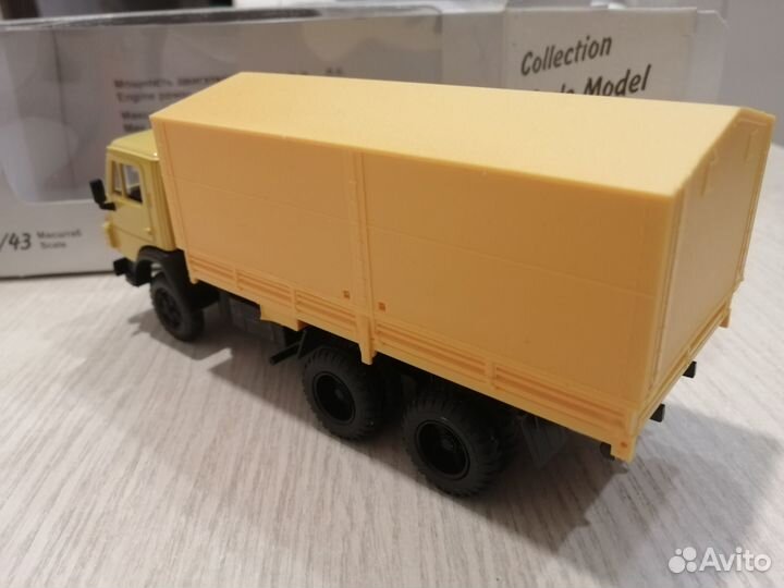 Камаз-5320 тент жёлтый