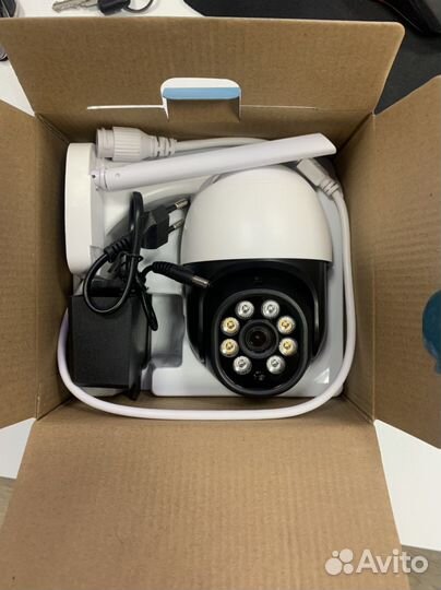 Камера видеонаблюдения wifi 4 мп