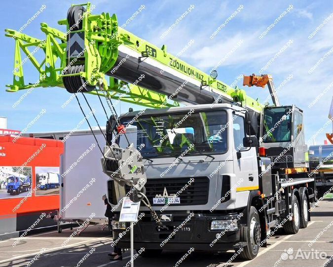 Стекло для автокрана ZMC-25-1С с гарантией