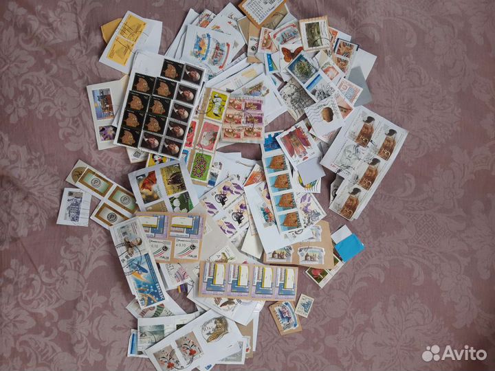 Марки с конвертов