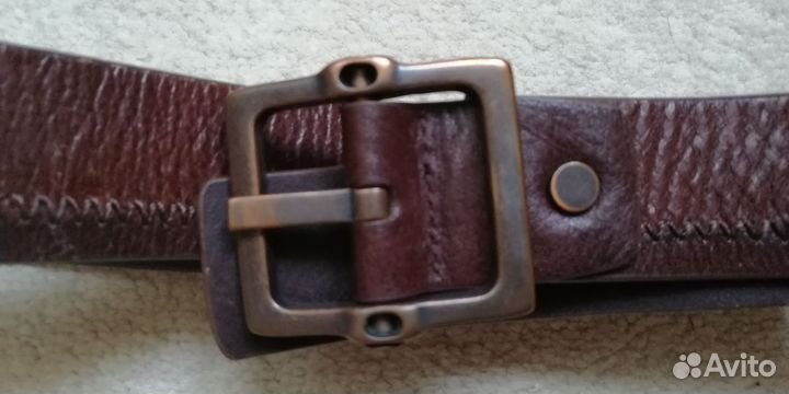 Мужской кожаный ремень