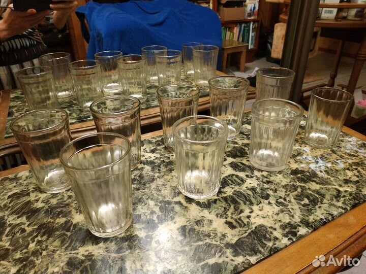 Стеклянная посуда времен СССР