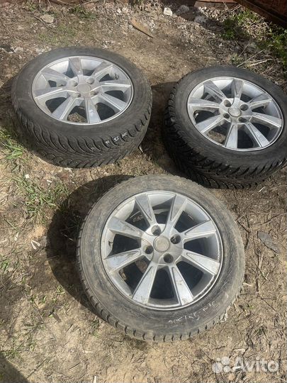 Литье диски r16 4x100 с резиной бу