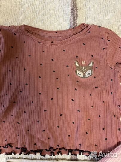 Вещи пакетом на девочку 74-80