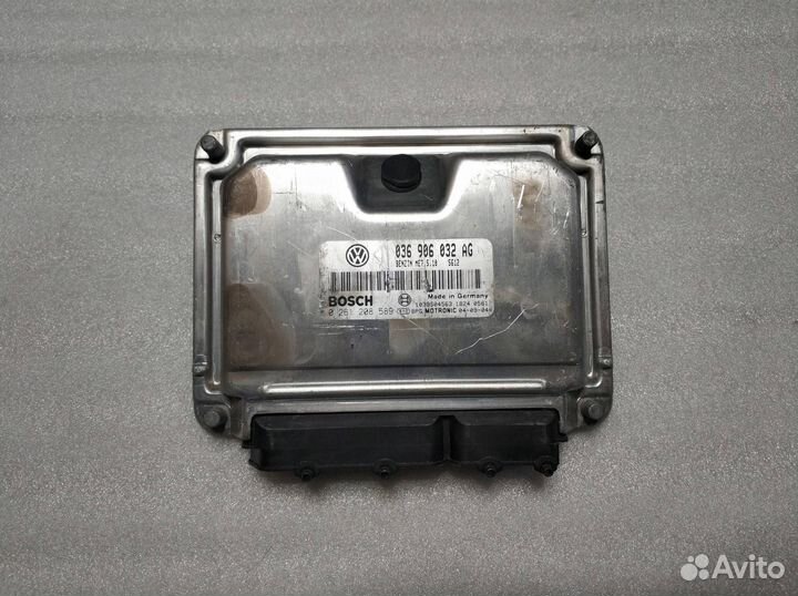 Эбу volkswagen 0261208589 036906032AG 036906032 AG